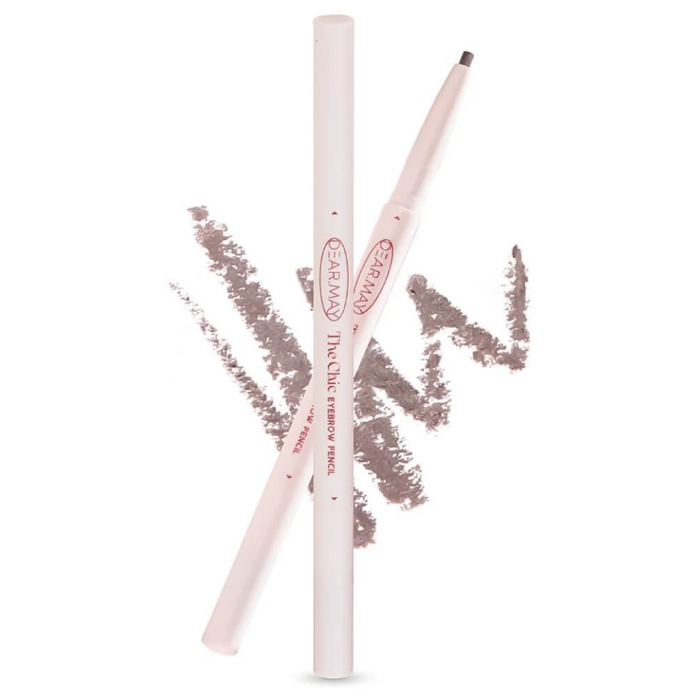 Автоматический карандаш для бровей DEARMAY The Chic Eyebrow Pencil 02 Mocha Brown