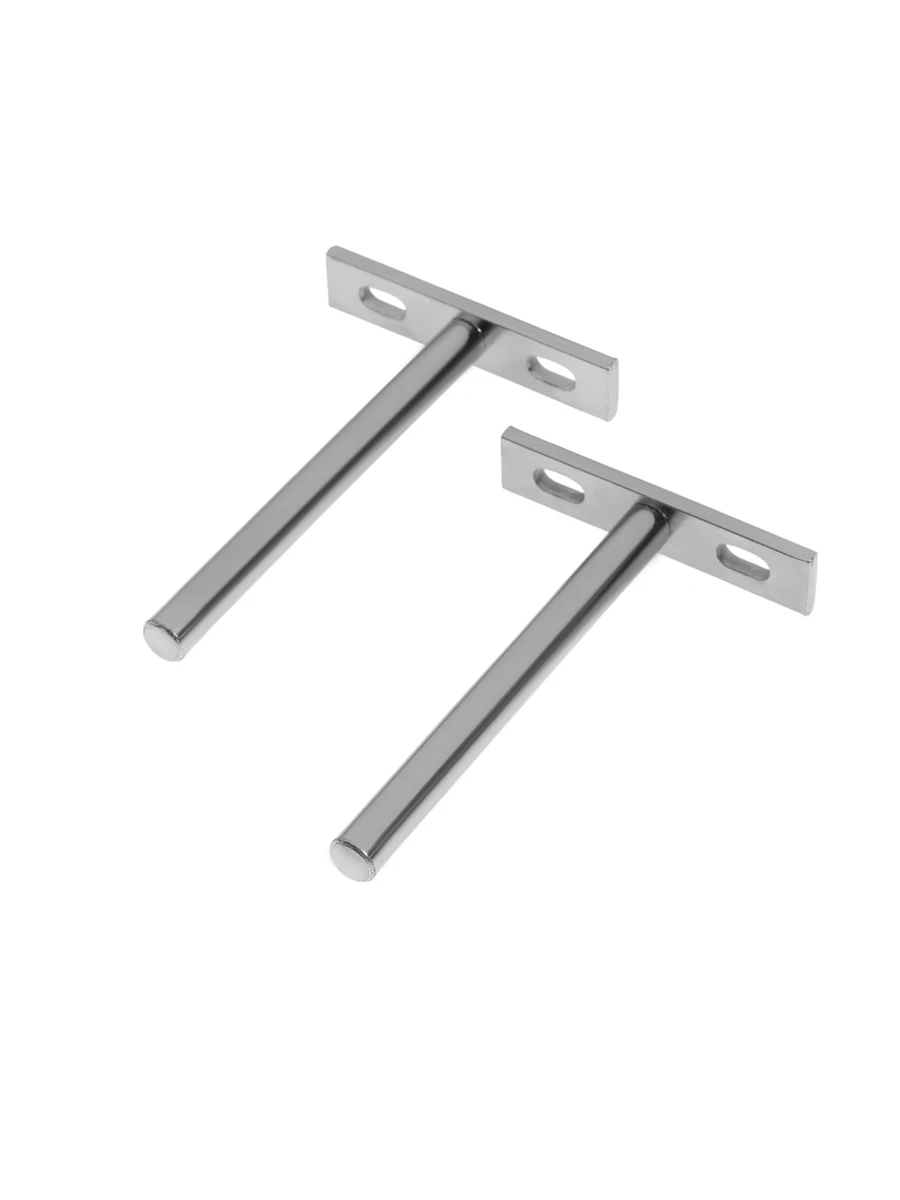 Полкодержатель cappio ps002, скрытого монтажа, 67×100 мм, набор 2 шт.